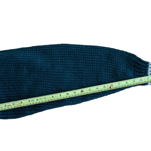 Monument  Vintage knit Sweater Crewneck Knitwear men’s 100% acrylic Large - Picture 6 of 8